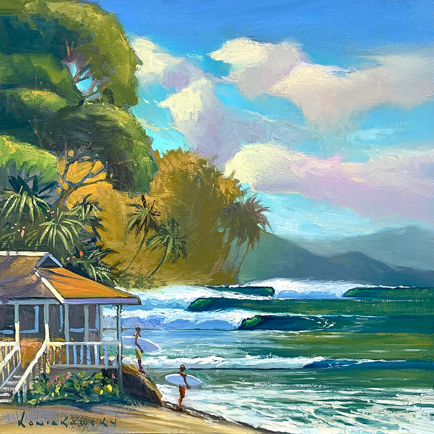 Island Home Ocean Art by Koniakowsky